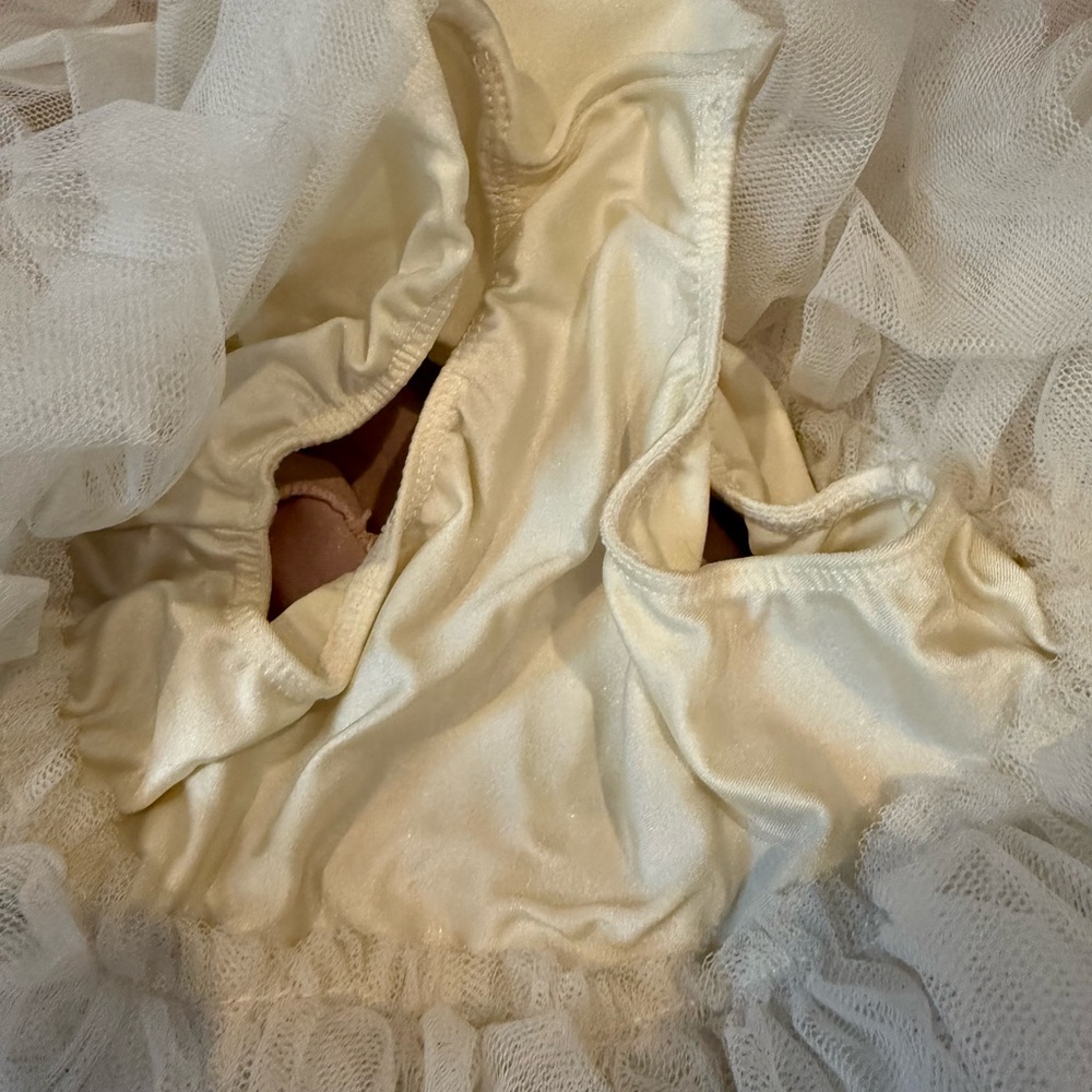 Revolution Pink and Cream Ballet Costume, Child Medium - Picture 6 of 9